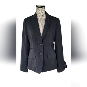 Banana Republic Gray Blazer Size 6